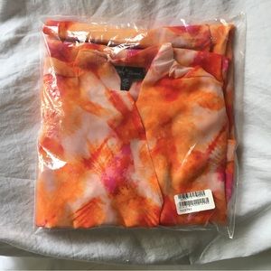 NEW Slinky Brand multi color draped top